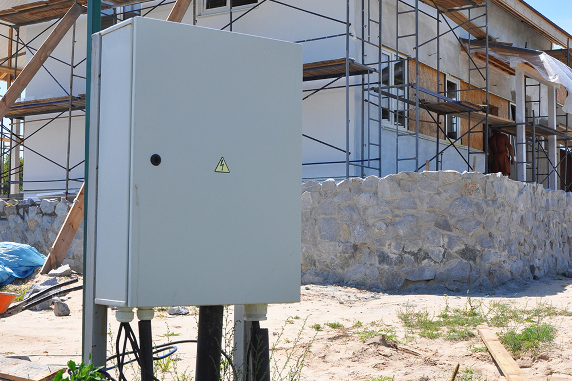 Baustrom bei Elektro Weis GmbH in Buchen-Hettingen