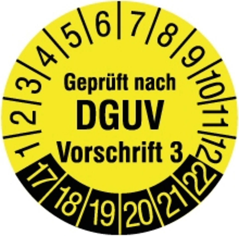 DGUV Vorschrift 3 bei Elektro Weis GmbH in Buchen-Hettingen
