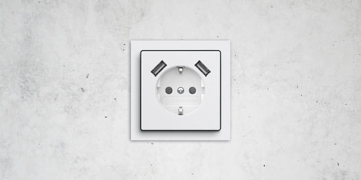 SCHUKO® USB-Steckdose bei Elektro Weis GmbH in Buchen-Hettingen