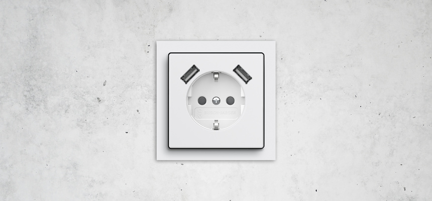 SCHUKO® USB-Steckdose bei Elektro Weis GmbH in Buchen-Hettingen