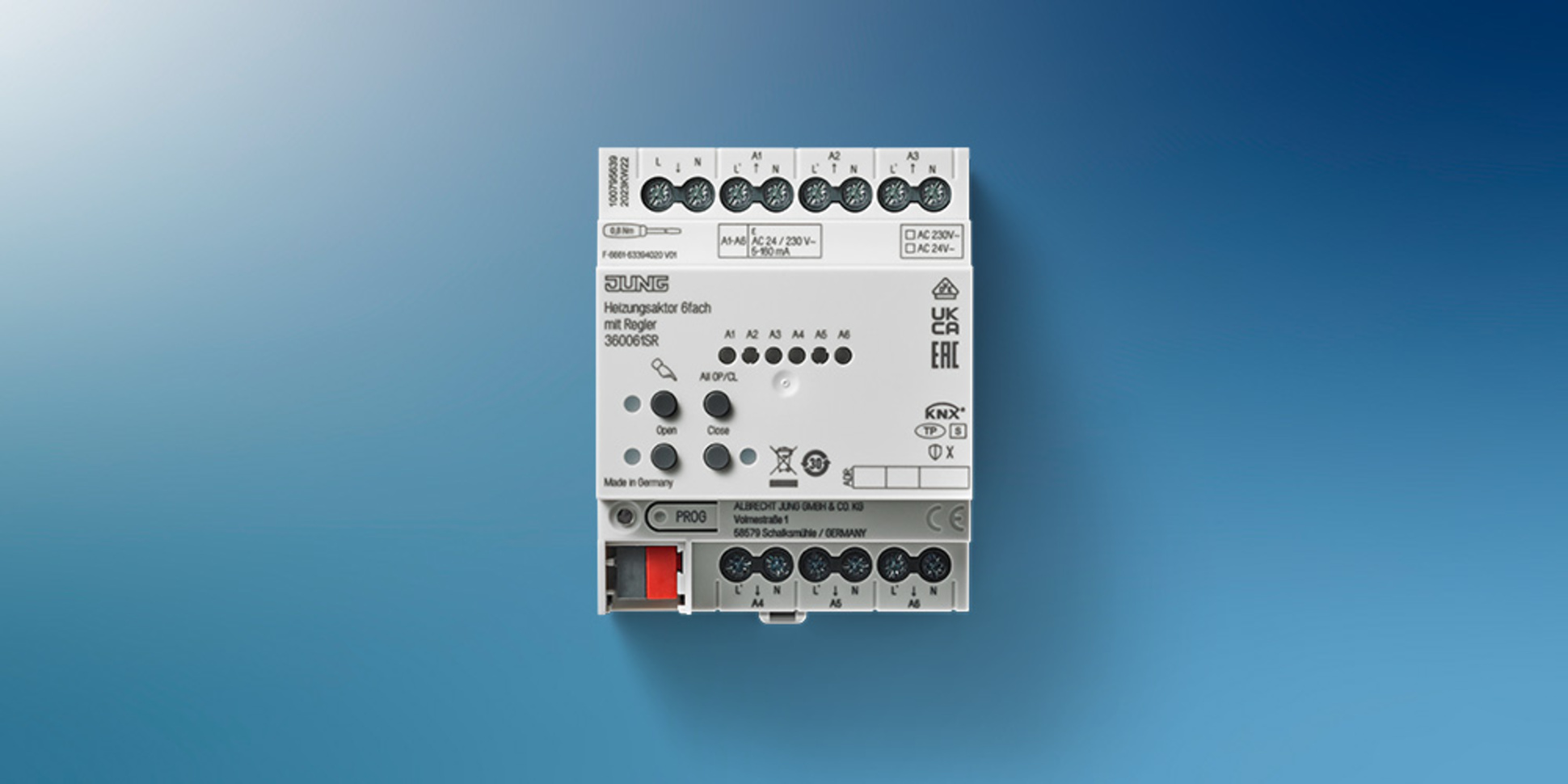 KNX Heizungsaktor 6-fach bei Elektro Weis GmbH in Buchen-Hettingen