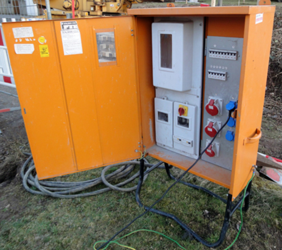 Baustromkasten bei Elektro Weis GmbH in Buchen-Hettingen