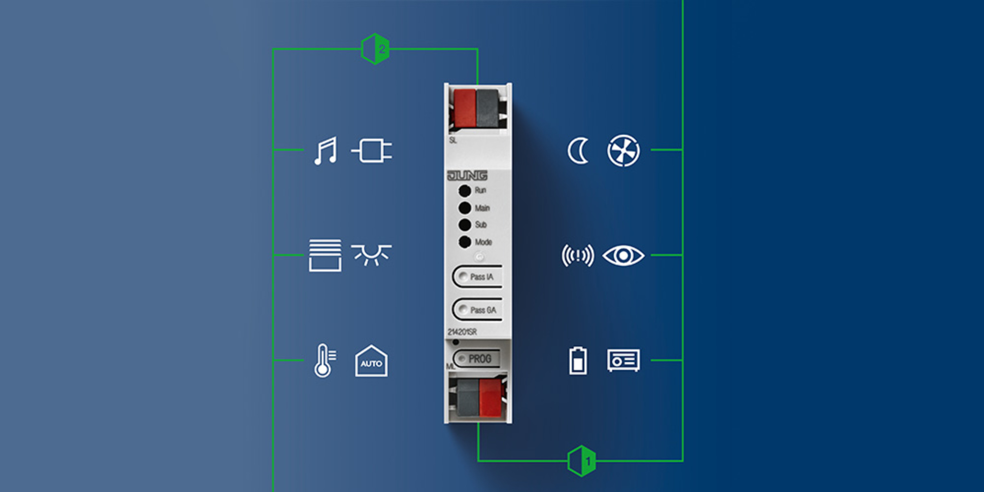 KNX Bereichs- und Linienkoppler bei Elektro Weis GmbH in Buchen-Hettingen